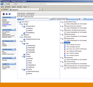 Beispielscreen Organigramm Unternehmen